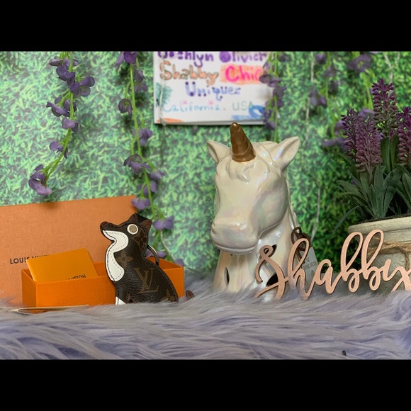 Louis Vuitton Monogram Dog Keychain Bag Charm - Picture 2 of 11